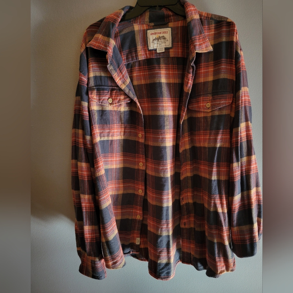 American Eagle flannel xxl